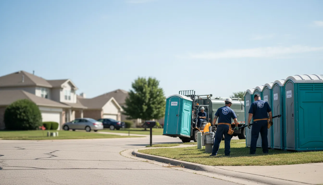 Porta Potty Rental in Scales Mound, IL near me